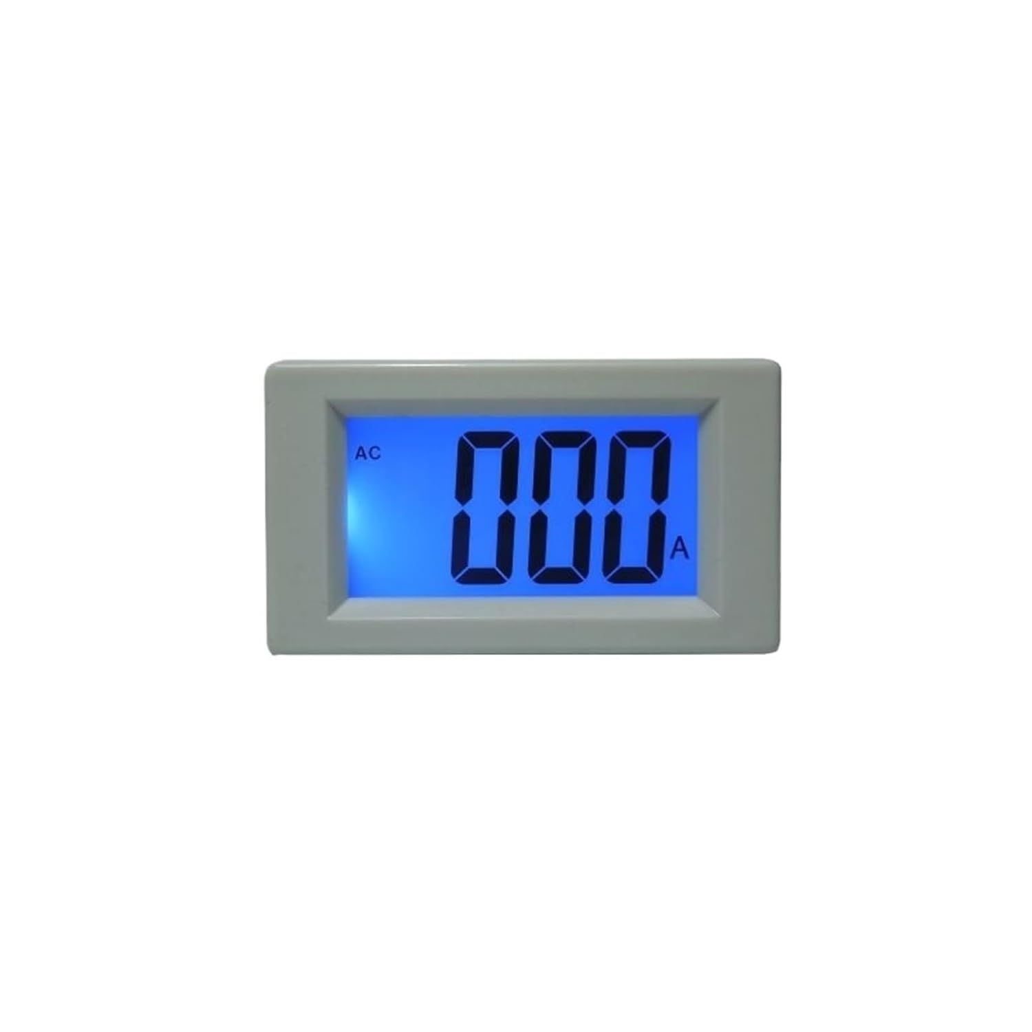 1Pcs YB4835D Digital Ammeter AC 80-300V 160-500V AC10A 30A 50A 100Aac 200A 500A 1000A Current Meter Amp Panel Tester Ampere Gauge(Blue Backlit(White),AC100A (Open-Closed),AC160-500V)