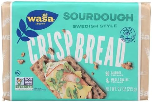 Wasa Flatbread, Crispbread, Sourdough, 9.7 oz (275 g) - 3PC