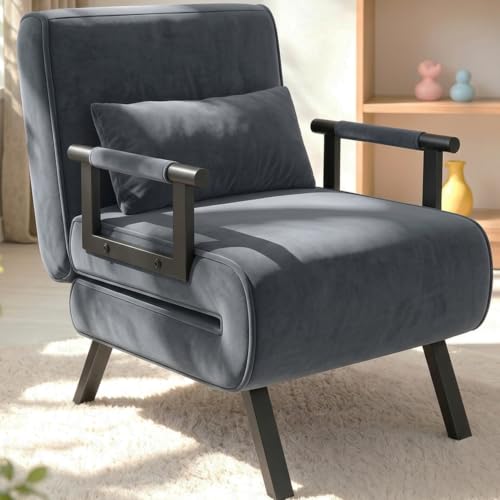 Hawthyhome Schlafsessel 4 in 1 Schlafsofa mit Bettfunktion 57cm...