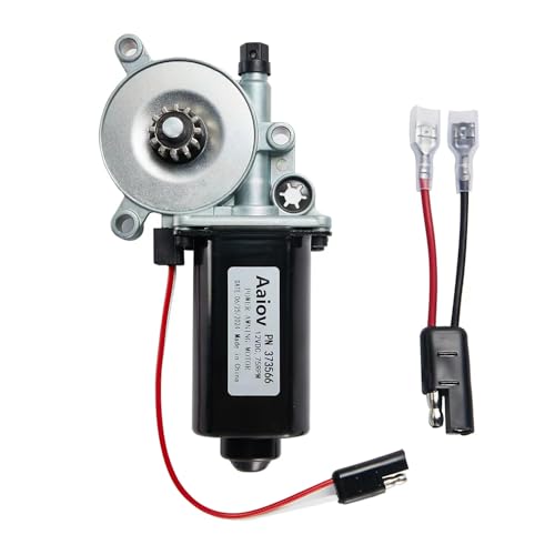 Aaiov 373566 266149 RV Awning Motor Replacement Compatible with Solera Power Awnings Motor