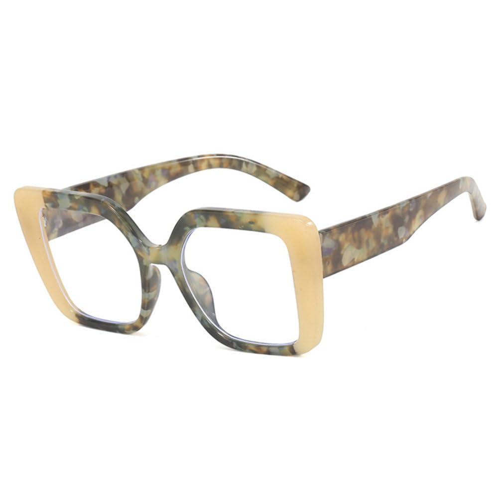 Gafas de gran tamaño para mujer de moda casual de tarde 7