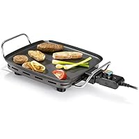 Princess 102210 Plancha compacta cuadrada con revestimiento