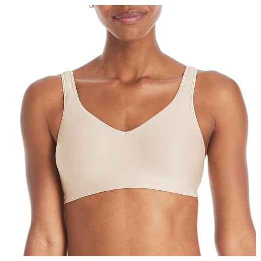 Hanes Women's Comfort Evolution Bra, Nude, Large