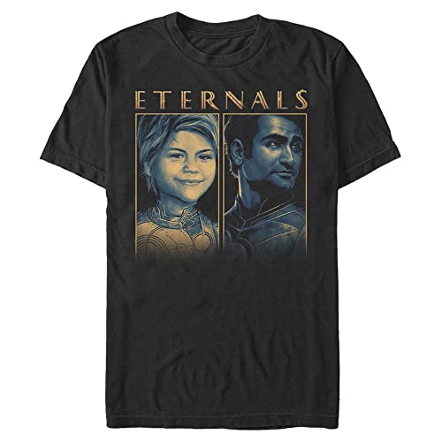 T-Shirt Mixte Marvel Les Éternels en Coton Bio Écoresponsable Coupe Confort