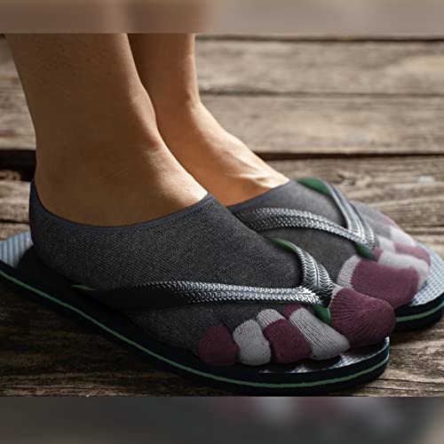 Bencailor 6 Pairs Women Toe Socks No Show Toe Low Cut Socks with Toes Separated for Women Athletic Running2