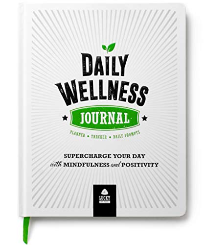 LUCKY Daily Wellness Journal: Supercharge Your Day With Mindfulness and Positivity - A Guided Journal/Planner, 2020, 7.25 X 9.5 inches