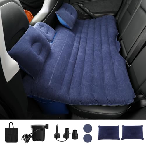 FBSPORT Air Mattress Car Camping Travel Bed, Inflatable Mattress with Back Seat Pump, 2 Air Pillow, Car Air Pump, Blow Up Mattress Suitable by FBSPORT - Image 3