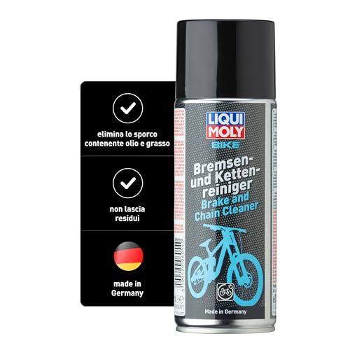 LIQUI MOLY Bike Detergente per freni e catene, 400 ml, Cleaner della velocità in bicicletta, SKU: 6054