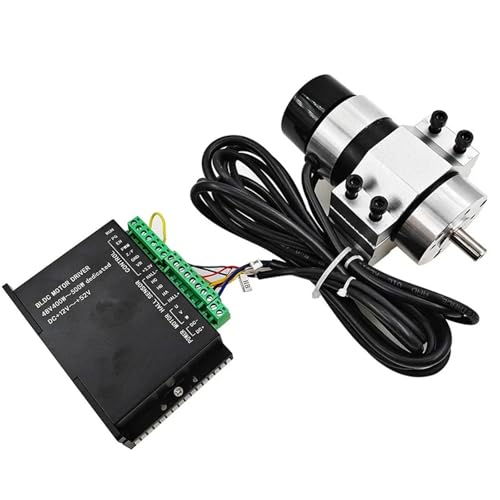 Moteur de broche CNC sans balais 48V 500W ER11 avec support 57mm