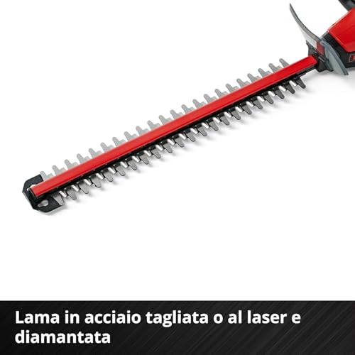 Einhell Tagliasiepi a batteria GC-CH 18/40 Li Solo Power X-Change (18 V, 40 cm lunghezza di taglio, 13 mm distanza tra i denti, maniglia ergonomica, senza batteria) - 6