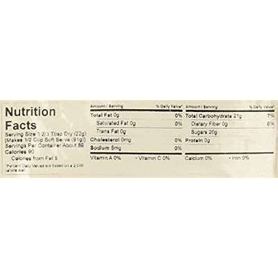 Dole Soft Serve Mix, Mango, 4.5lb
