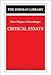 Critical Essays: Hans Magnus Enzensberger (German Library)