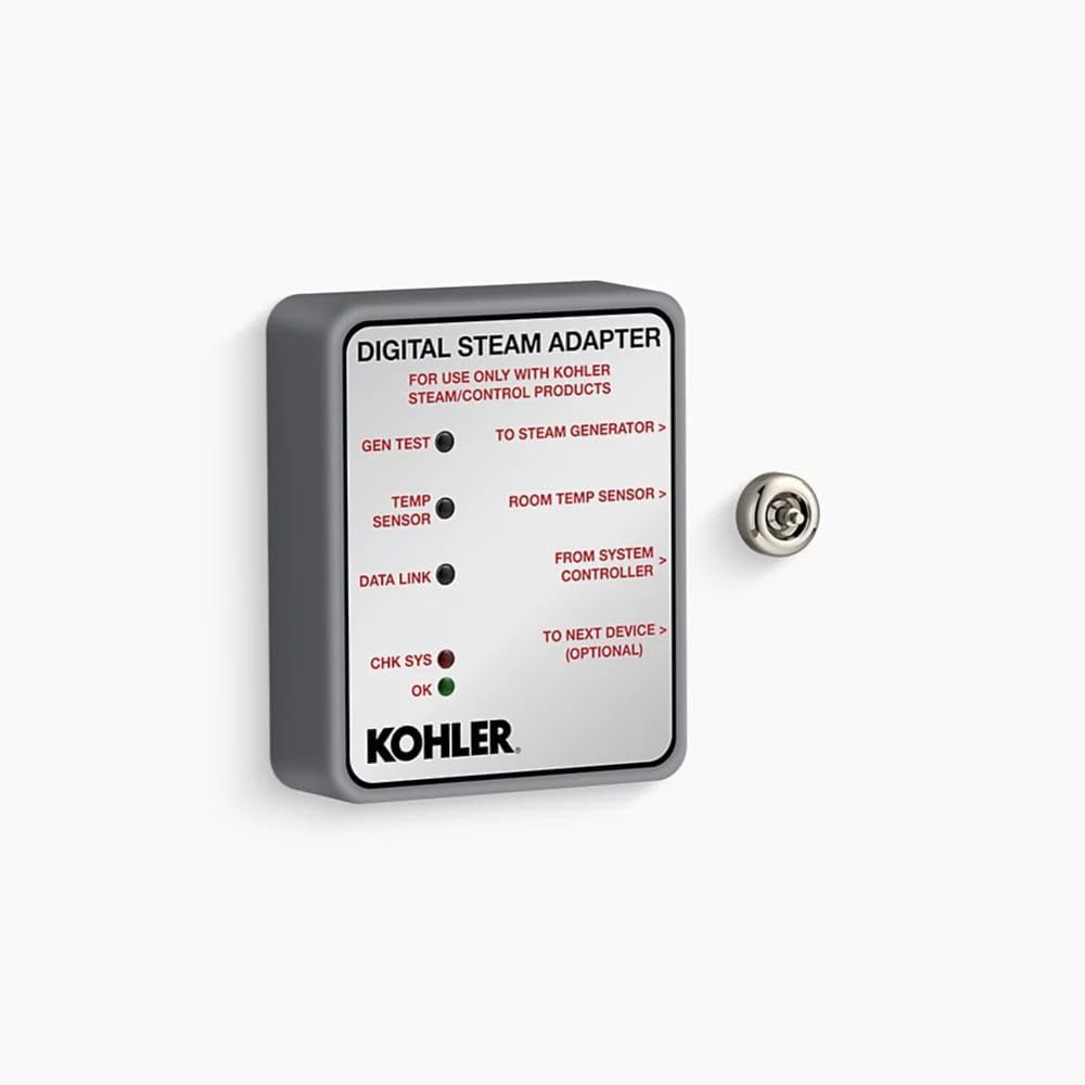 KOHLER Invigoration® Series Digital steam adapter
