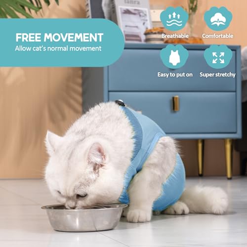 Avont Cat Recovery Suit - Kitten Onesie for Cats After Surgery by Avont - Used condition - Image 2