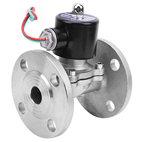 Électrovanne normalement fermée NC G3/4 vanne inox 304 eau air 1 MPa AC 220V - 7