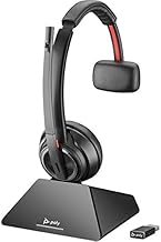 Plantronics Savi 8210 UC, Monaural, Mocrosoft S8210-M C USB-A, D200 USB-A, Mono, Dect 6.0, 209212-01
