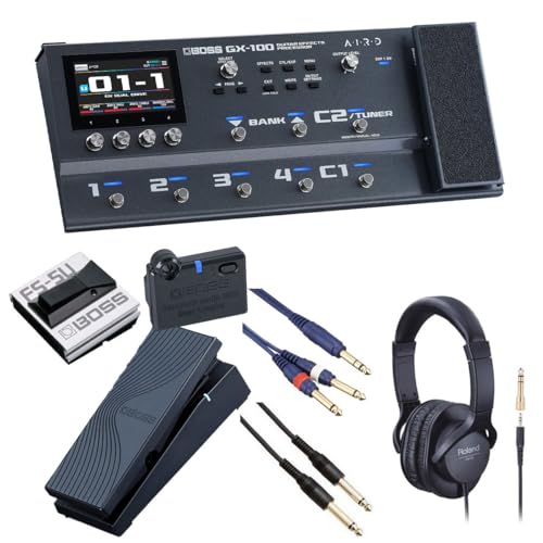 BOSS/GX-100 Guitar Effects Processor[R݂ɃTEhCNZbg] FS-5U + EV-1-WL + BT-DUAL