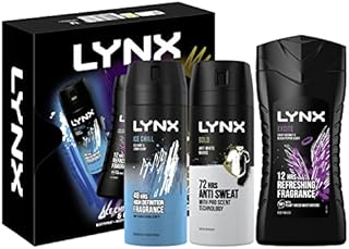 LYNX All Stars Trio three iconic scents Gift Set perfect 3 piece gifts for him