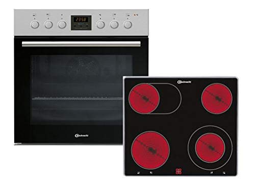 Preisvergleich Produktbild Bauknecht Heko Amsterdam 2 Einbauherd-Set - Edelstahl