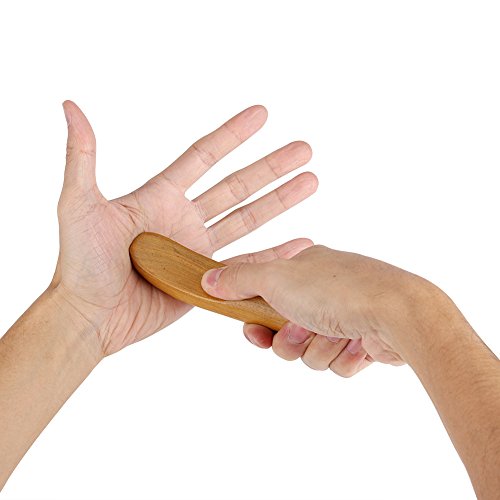 Wooden Finger Massage Tool, Vietnamese Fragrant Wood Acupressure Point Meridians Scraping Stick,Mini Hand&Body Guasha Massager Tool Fit For Whole-Body Relieve Pain #TOP6