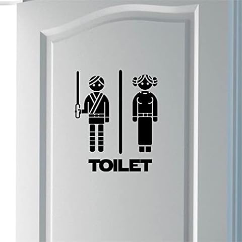 Epic Modz Toilet Washroom Wall Sticker Set Cover