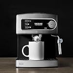 Cecotec Espressomaschine Cumbia Power Espresso 20 Barista Aromax. Leistung 2900 W, 2 Heizsysteme, 20-bar-Druckpumpe, Manometer, Doppelauslassfilterhalter und 2 Filter (Basic) – Bild 4
