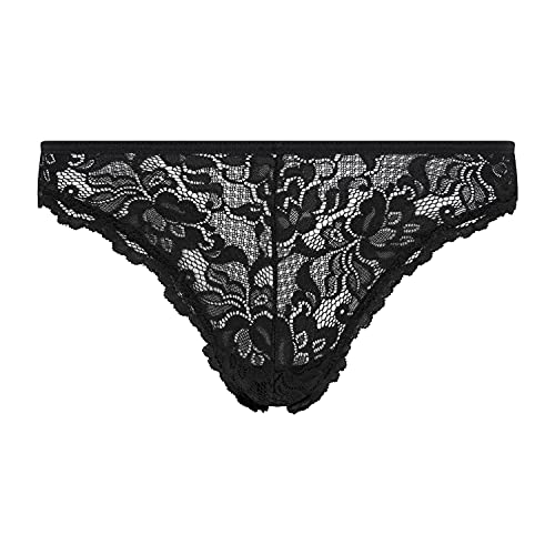 Calcinha Fio Dental DeMillus 51839 Em Renda Elástica