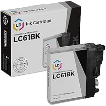 LD Brother Compatible LC61Bk Black Ink cartridge. LC61 Series