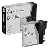 LD Compatible Ink Cartridge Replacement for Brother LC61BK (Black)