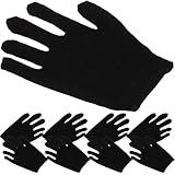 UPKOCH 12組 保湿綿製手袋 双 耐磨性と快適性を備えた作業用保護グローブ ジュエリー検査や運転に 指紋防止で屋内外作業向け