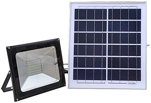 SBCGFY Foco LED Solar, IP66, Impermeable, para Exteriores, con Sensor Remoto, luz de Seguridad, Paneles solares, lámparas de Seguridad, para jardín, Garaje, etc.