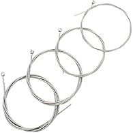 Gauges:G-044,D-057,A-079,E-100 String length:120cm (Approx.) Material: High-Quality Stainless Steel and Nickel Bass Strings are round-wound for maximum clarity and serious punch Made of steel with unique anti-rust coating, long service life, comforta...