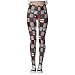 Lingerie Argenté Personnalisé USA Couleur Maigre Pilates Femmes Leggings Pantalon pour Yoga Patriotique Drapeau Américain Courir Pantalon De Yoga Ensemble De Sport Fille