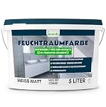 derendo – derendo Feuchtraumfarbe Weiß, Wandfarbe für Bad, Küche & Woh