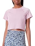 Amazon-Marke: AURIQUE Damen Sport-Croptop, Violett (Violet Ice), 38, Label:M
