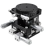 BOVZOR Precision XYZR 4 Axis Manual Linear Stage, Replacement for LT60-LM Bearing Tuning Platform, 60x60mm...