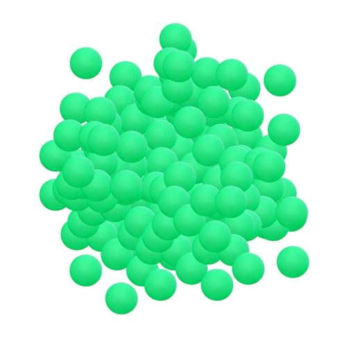 DYNWAVE 150Pcs Ping Pong Balls Entertainment Table Tennis Balls Swing Balls Game Bouncy Balls for Indoor Outdoor Classroom Games Kids, Green