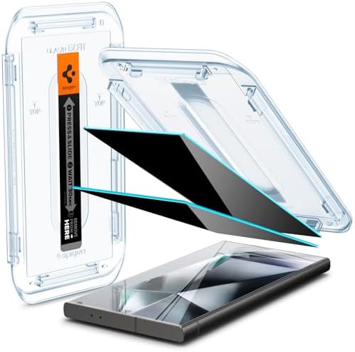 Spigen EZ Fit Privacy Tempered Glass for Galaxy S24 Ultra