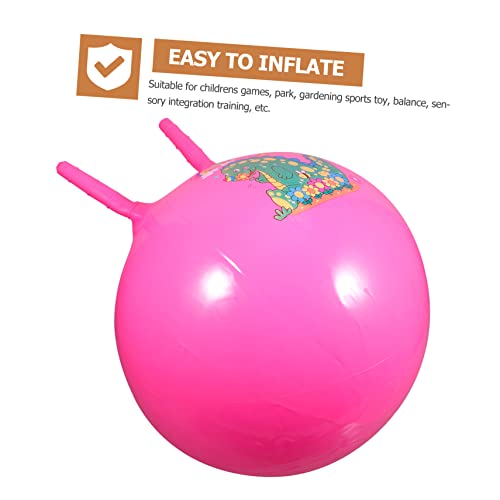 Besportble Space Toys For Kids Toddler Sports Toys Outdoor Toddler Toys Kids Hopper Toy Animal Bouncer Bounce Jumping Toys Gym Ball Bouncy Ball Bouncing Ball Inflatable Ball Child Elasticity #TOP3