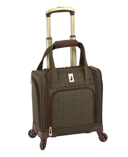 London Fog Brentwood IV 15" 4-Wheel Under the Seat Bag, Sedo