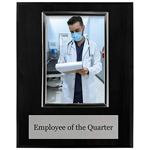 Pre-designed Employee of the Month, Quarter or Year Award Plaque - 8 x 10