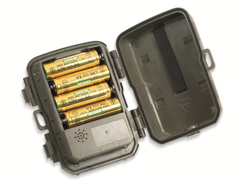 Technaxx Wildkamera mit Bewegungsmelder & Nachtsicht – Full HD 1080p Wildtierkamera mit PIR-Sensor, IR-LEDs für Nachtaufnahmen, 12 MP Fotos, 1,9” TFT Display – Testsieger Nature Wild Cam - TX-117