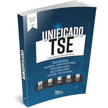 Capa do livro Unificado - Técnico Judiciário - Área Administrativa - TSE