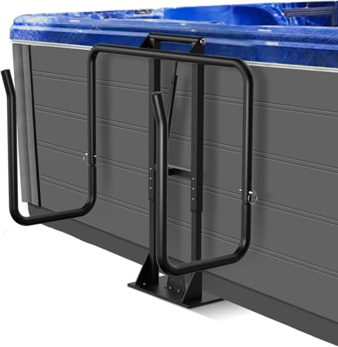 2026 New Upgrade Cover Lifter,Hot Tub Cover Lifter Undermount,Spa Cover Lift,Heavy Duty Cover Lifter Hydraulic Removal System Adjustable Reinforced Brackets,Undermount Design with All Spa Shapes by ACTREY - Used condition - US$113.99