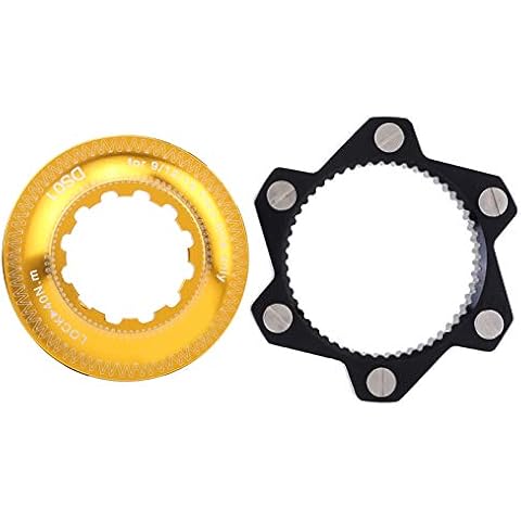Adaptador de Rotor Fit Center Lock Hub de VGEBY para Bicicletas de Montaña Cover