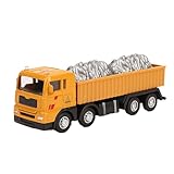 HAUTE SIMULATION: Ce jouet de construction en alliage à l'échelle 1:55 est équipé de détails exquis et apparence réaliste, simulation élevée, qui peut attirer l'attention des enfants.