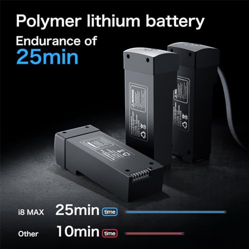 Drone com câmera 4K HD dual, bateria única operada, zoom 50x, prevenção de obstáculos em 360 °, deco