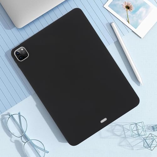 UUcovers for Apple iPad Pro 13 Inch Tablet Case (M5/M4) 2025/2024, Slim Lightweight Thin Flexible Soft TPU Back Shockproof Cover Anti-Scratch Protective Silicone Bumper Drop Protection Shell, Black by UUcovers - Image 8