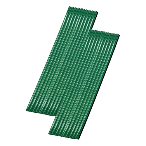 QKWL 20PCS Car Air Conditioning Vent Decorative Strips, Car Accessories, Beautiful And Stylish, Making Your Car Unique And Charming, And Improving The Quality Of The Interior (Plating Green)