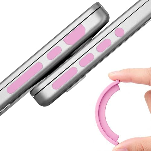 ProElife 7 Pcs Anti Dust Dirt Plug Cups Set for MacBook Neo, Pink — view 6